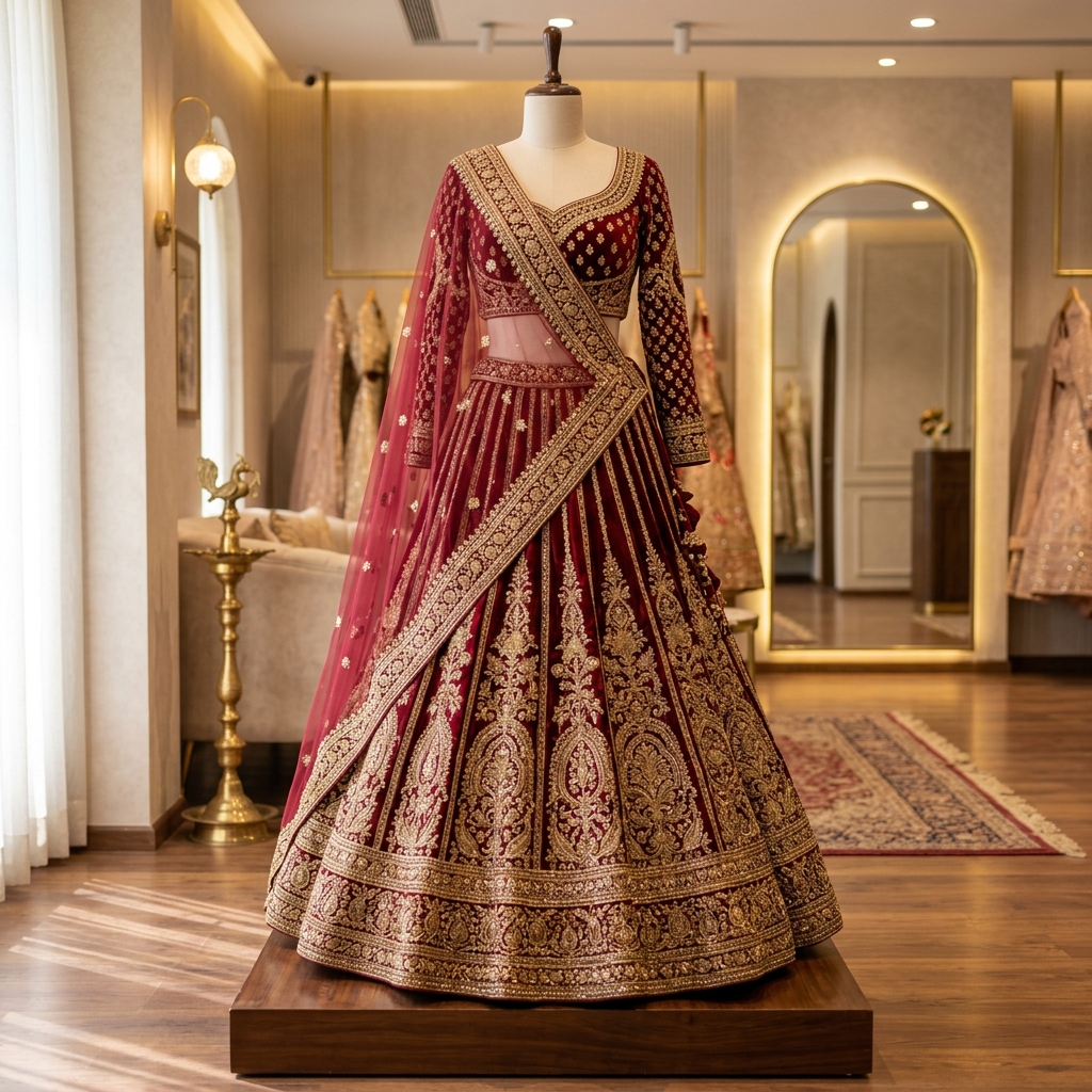 Luxurious Royal Bridal Lehenga